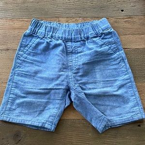 * 3/$10 * Uniqlo blue chambray shorts